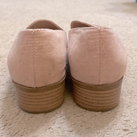 JustFab dusty pink shade loafer. - Picture 4 of 4